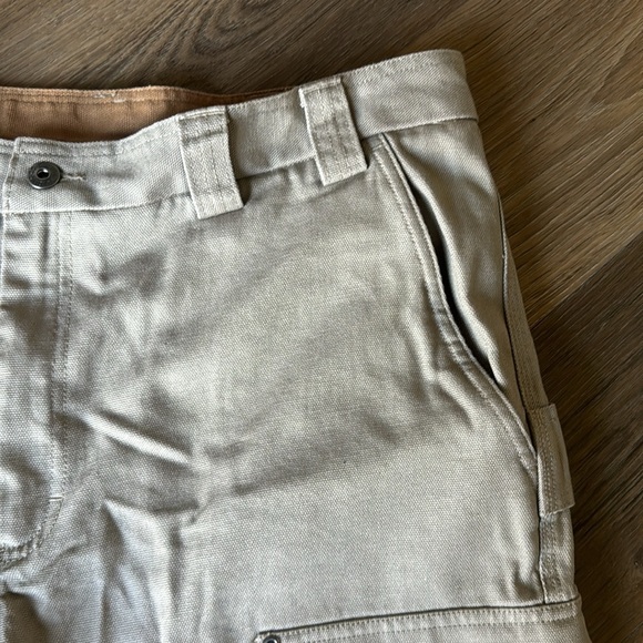 Duluth trading men’s 100% cotton cargo work pants size 42x30 - Picture 6 of 9